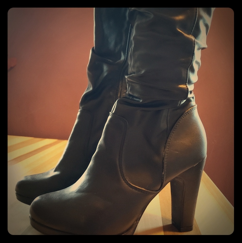 City Classified Black Boots